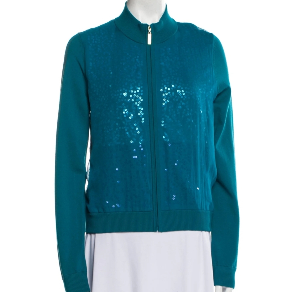 Mock neck St John sweater